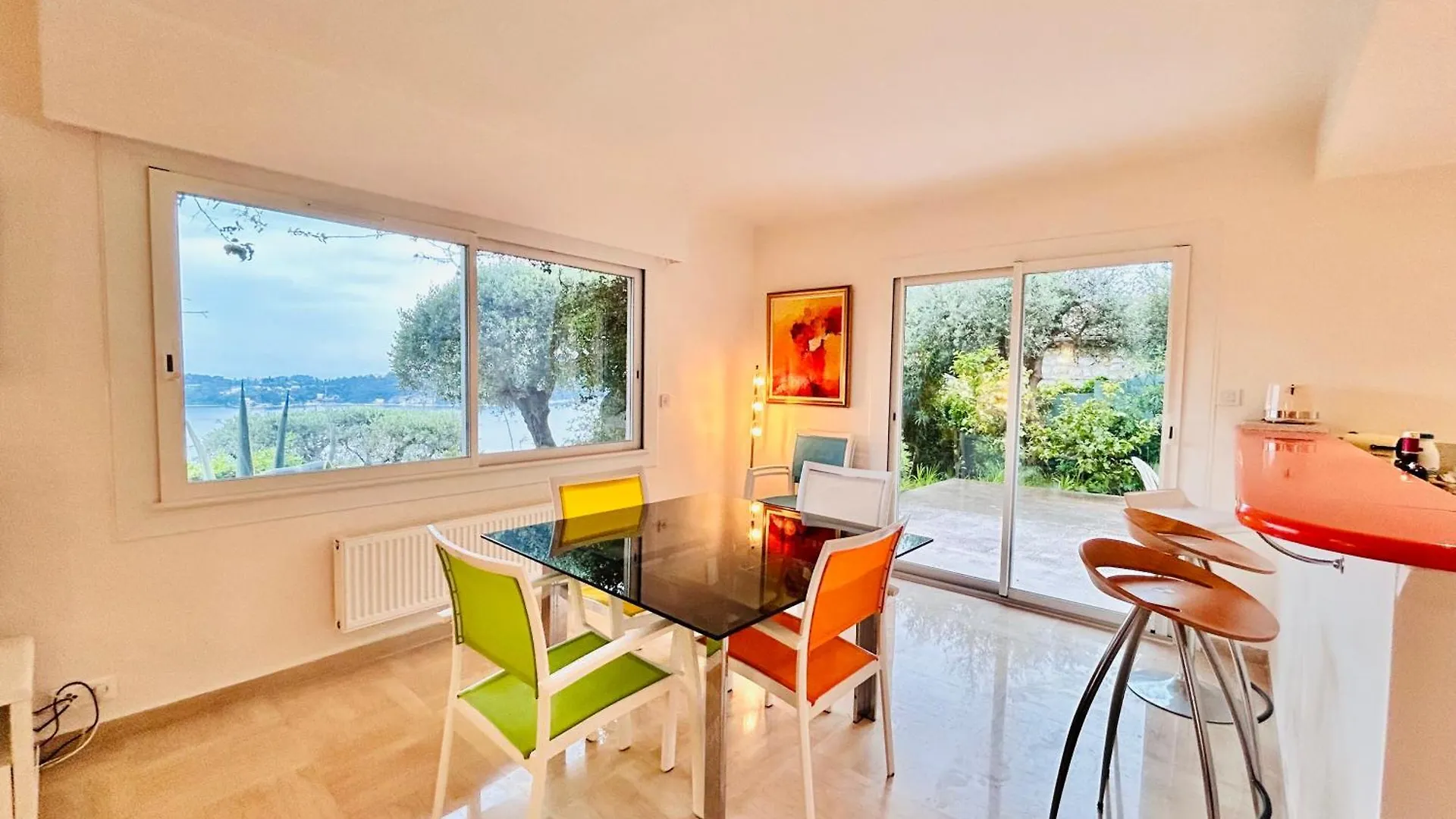 Golden Mornings, Sea, Garden, Breakfast & Free Parking Apartment Villefranche-sur-Mer France